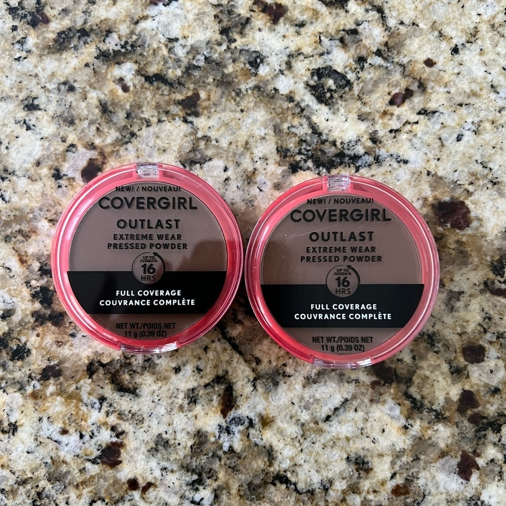 🆕BUNDLE COVERGIRL OUTLAST POWDER 880 CAPPUCCINO - Picture 2 of 8